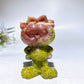 3.1" Crystal Garfield Carving Crystal Healing Bulk Wholesale
