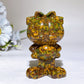 3.1" Crystal Garfield Carving Crystal Healing Bulk Wholesale