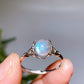 Cooper Silver Plated Crystal Ring Crystal Healing Bulk Wholesale