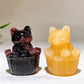 2.3" Crystal Cat in Basket Carving Crystal Healing Bulk Wholesale