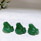 1.5" Green Aventurine Frog Carving Crystal Healing Bulk Wholesale