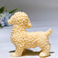 2.6" Ivory Nut Dog Carving Crystal Healing Bulk Wholesale