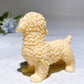 2.6" Ivory Nut Dog Carving Crystal Healing Bulk Wholesale