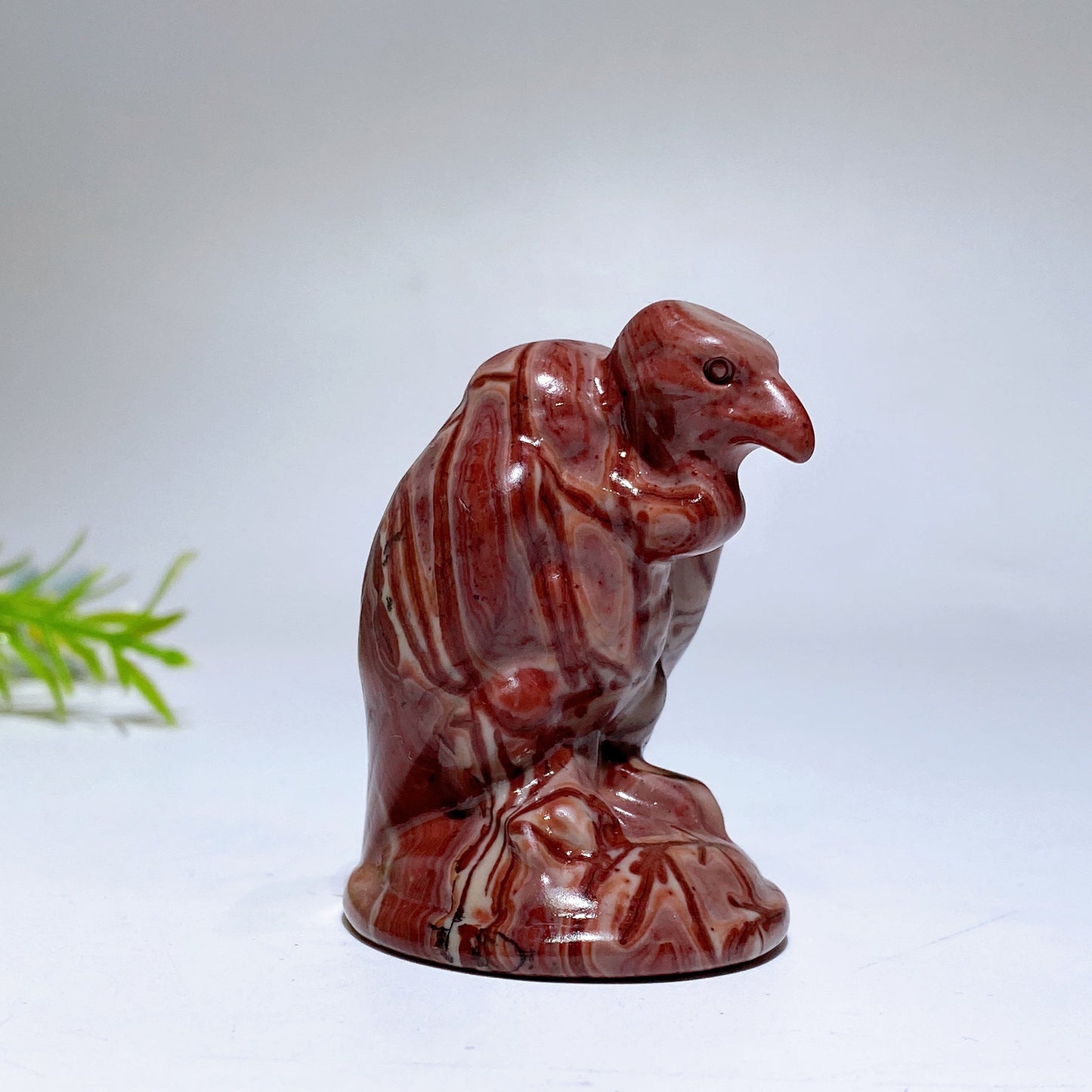 2.0" Picture Jasper Vulture Carving Crystal Healing Bulk Wholesale