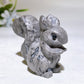 2.4" Crystal Squirrel Carving Crystal Healing Bulk Wholesale