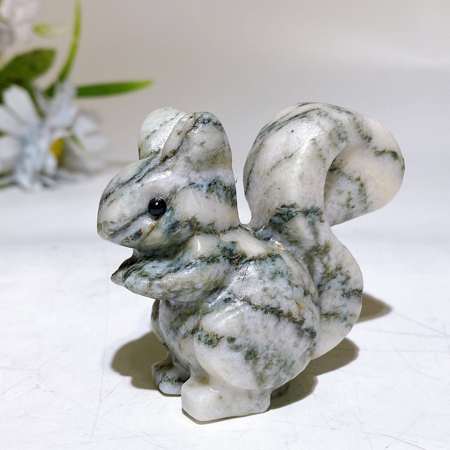2.4" Crystal Squirrel Carving Crystal Healing Bulk Wholesale