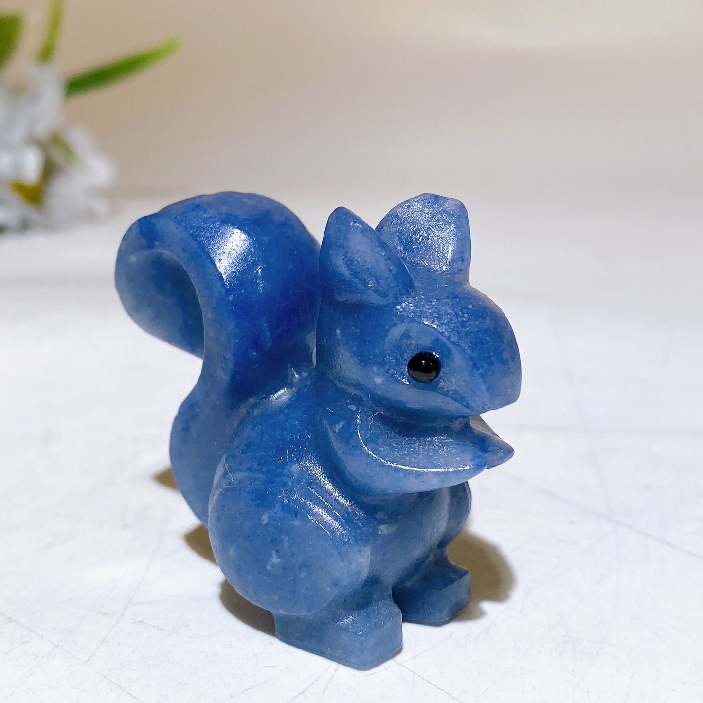 2.1“ Crystal Squirrel Carving Crystal Healing Bulk Wholesale