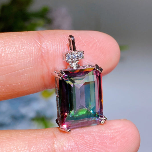 Cooper Silver Plated Pendant Crystal Healing Bulk Wholesale