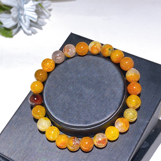 8mm Agate Bracelet Crystal Healing Bulk Wholesale