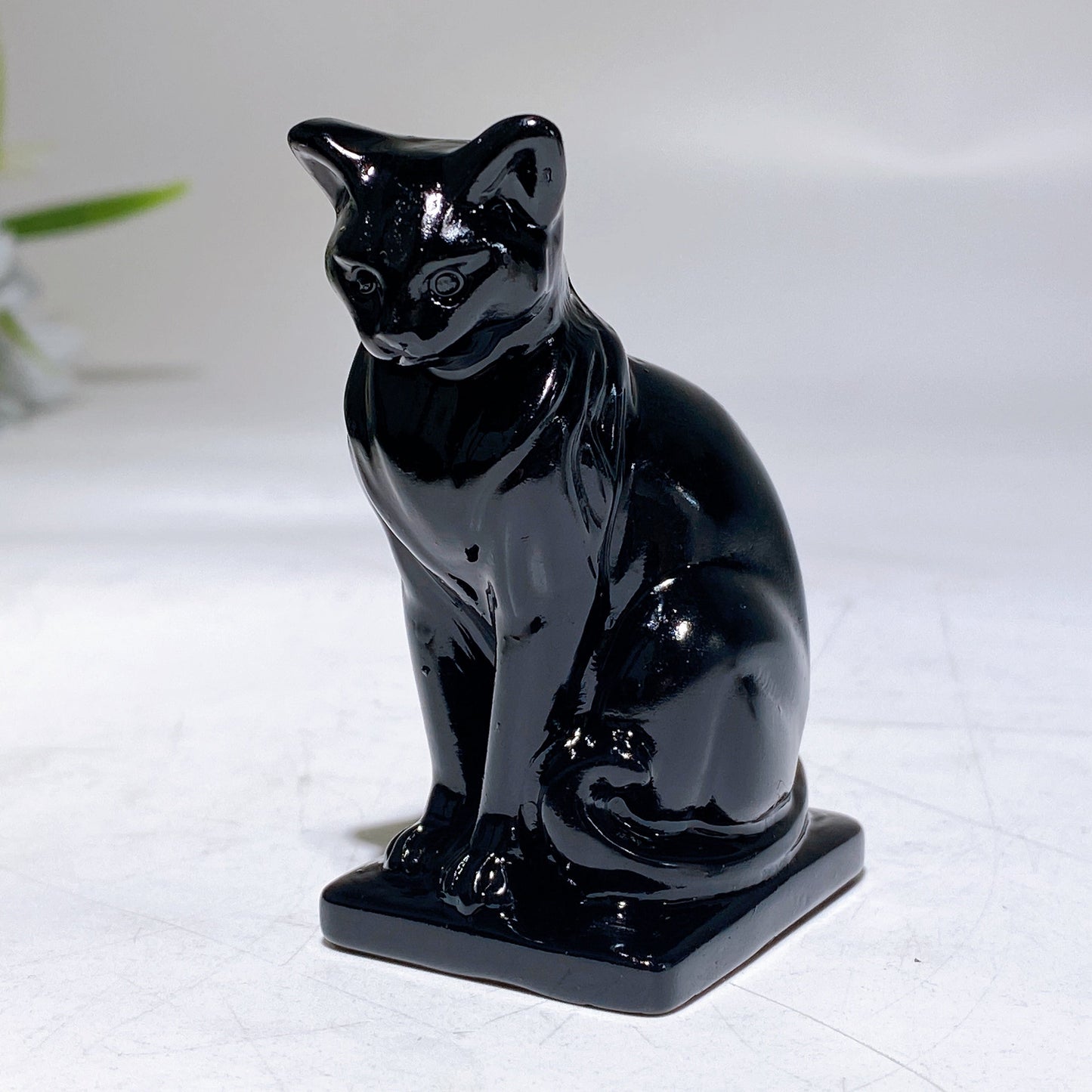 2.6" Crystal Cat Carving Crystal Healing Bulk Wholesale