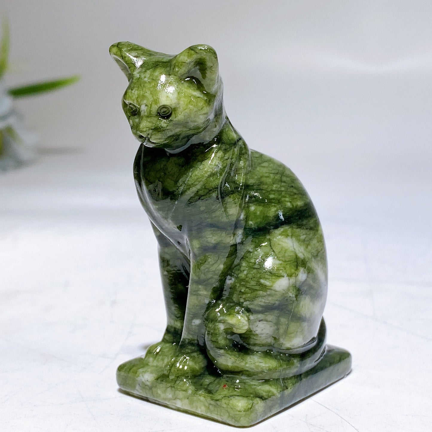 2.6" Crystal Cat Carving Crystal Healing Bulk Wholesale