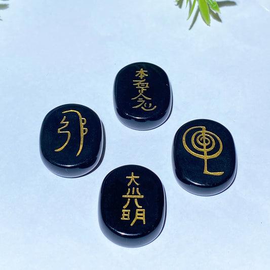 Crystal Reiki Stone with Printing Crystal Healing Bulk Wholesale