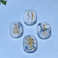 Crystal Reiki Stone with Printing Crystal Healing Bulk Wholesale