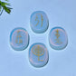 Crystal Reiki Stone with Printing Crystal Healing Bulk Wholesale