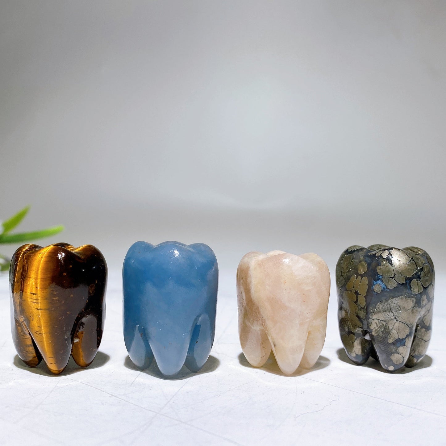 1.2" Crystal Tooth Carving Crystal Healing Bulk Wholesale
