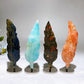 3.5"-3.8" Feather Carving with Stand Crystal Healing Bulk Wholesale