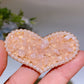 Crystal Chips Oval Heart Shape Hairpin Crystal Healing Bulk Wholesale