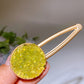 Crystal Chips Round Moon Star Heart Shape Hairpin Crystal Healing Bulk Wholesale
