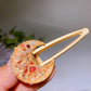 Crystal Chips Round Moon Star Heart Shape Hairpin Crystal Healing Bulk Wholesale