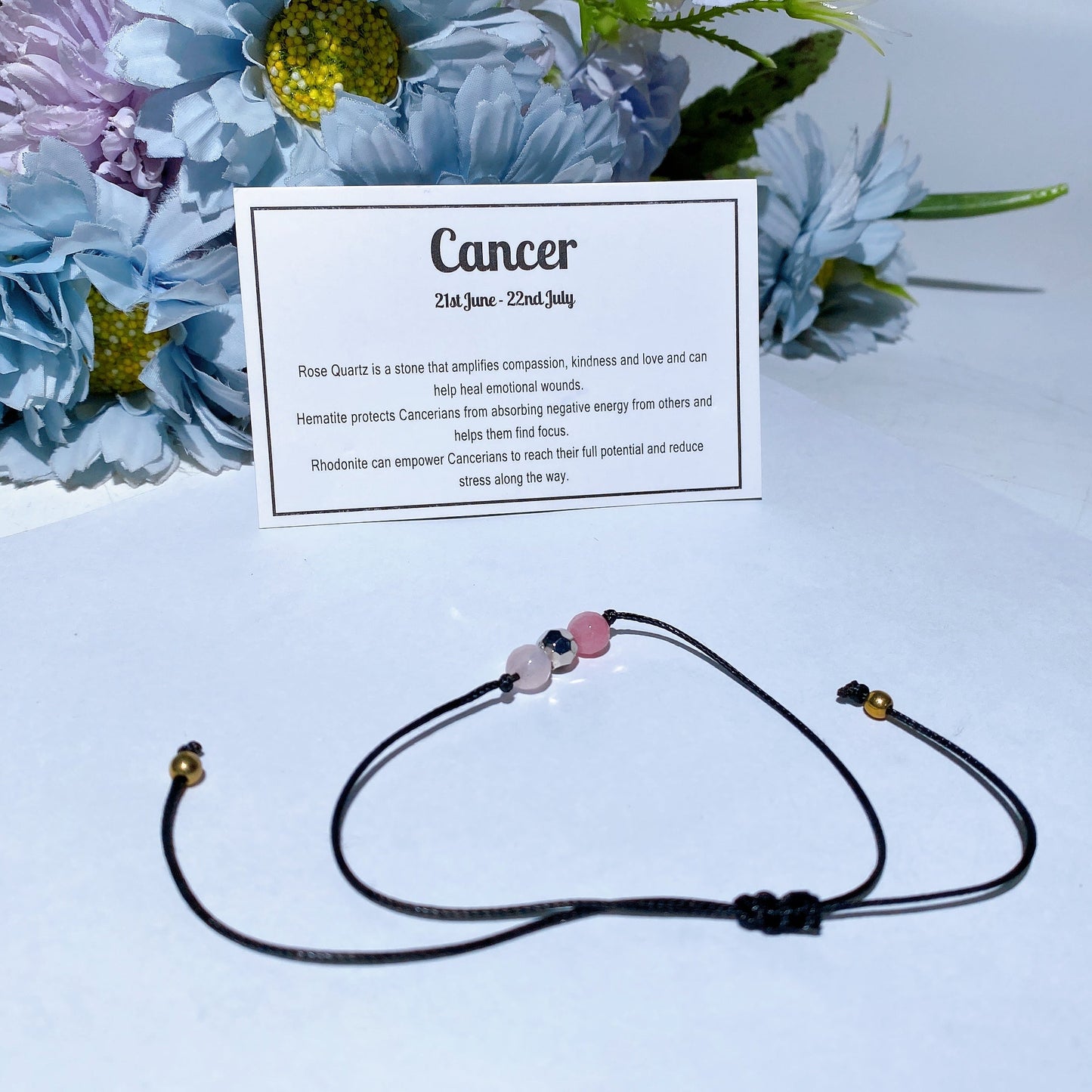 Crystal Constellation Adjustable Bracelet Crystal Healing Bulk Wholesale