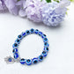 8-10mm Colored Crystal Evil Eye Bracelet Bulk Wholesale