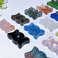 1.0" Crystal Triple Bowl Carving Crystal Healing Bulk Wholesale