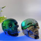 2.2"-2.4" UV Reactive Volcanic Agate Skull Carving Crystal Healing Bulk Wholesale