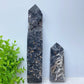 5.5"-12" Large Druzy Zinc Tower Bulk Wholesale