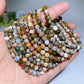 5-10mm Prehnite Moonstone Ocean Jasper Bracelet Crystal Healing Bulk Wholesale