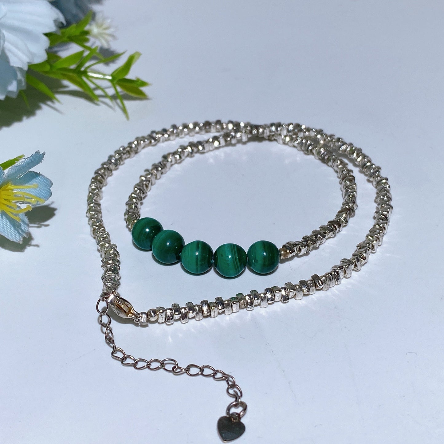 Hematite Chips with Crystal Decor Neckalce Crystal Healing Bulk Wholesale