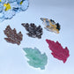 3.2" Crystal Leaf Carving Crystal Healing Bulk Wholesale