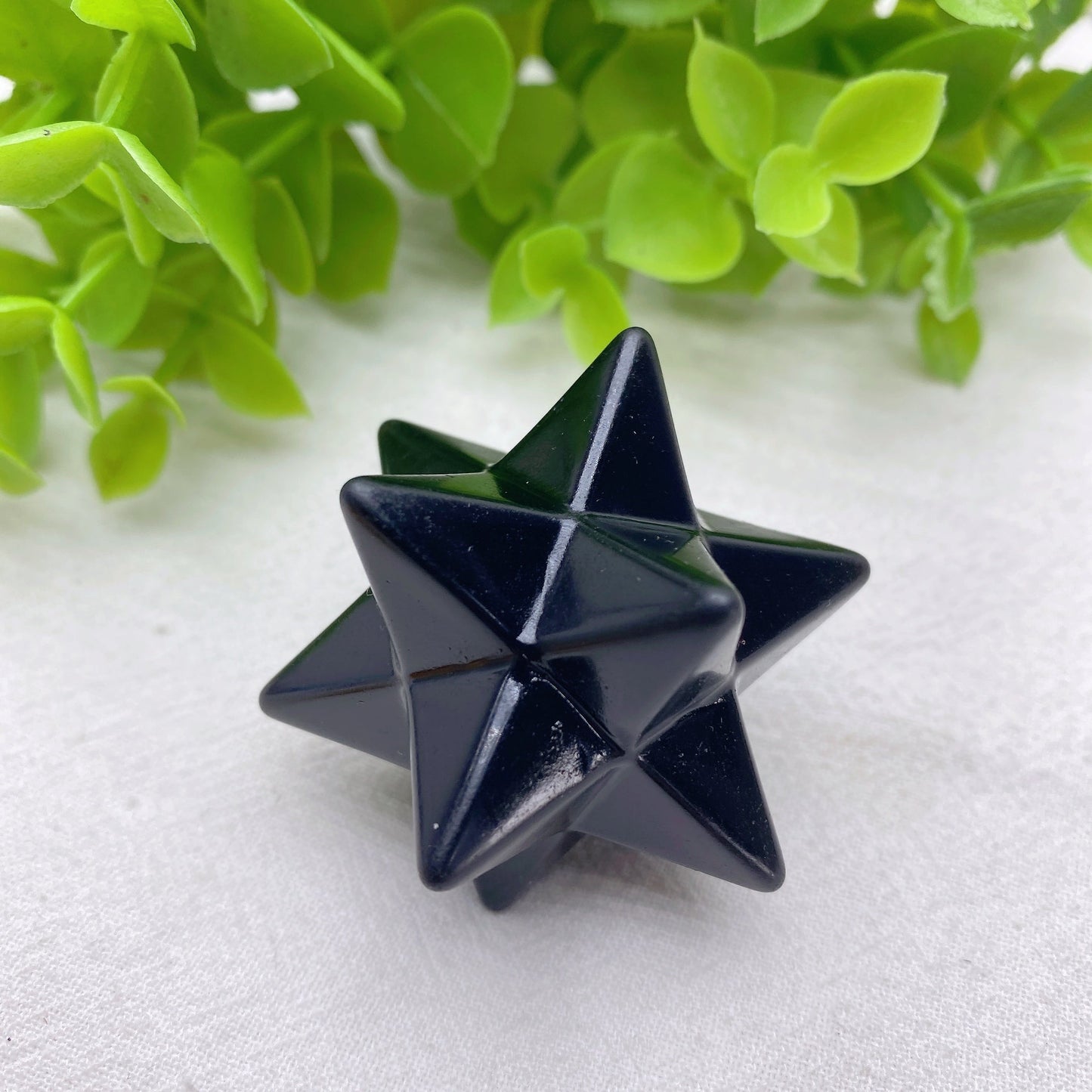 1.9" Mixed Crystal Merkaba Carvings Bulk Wholesale