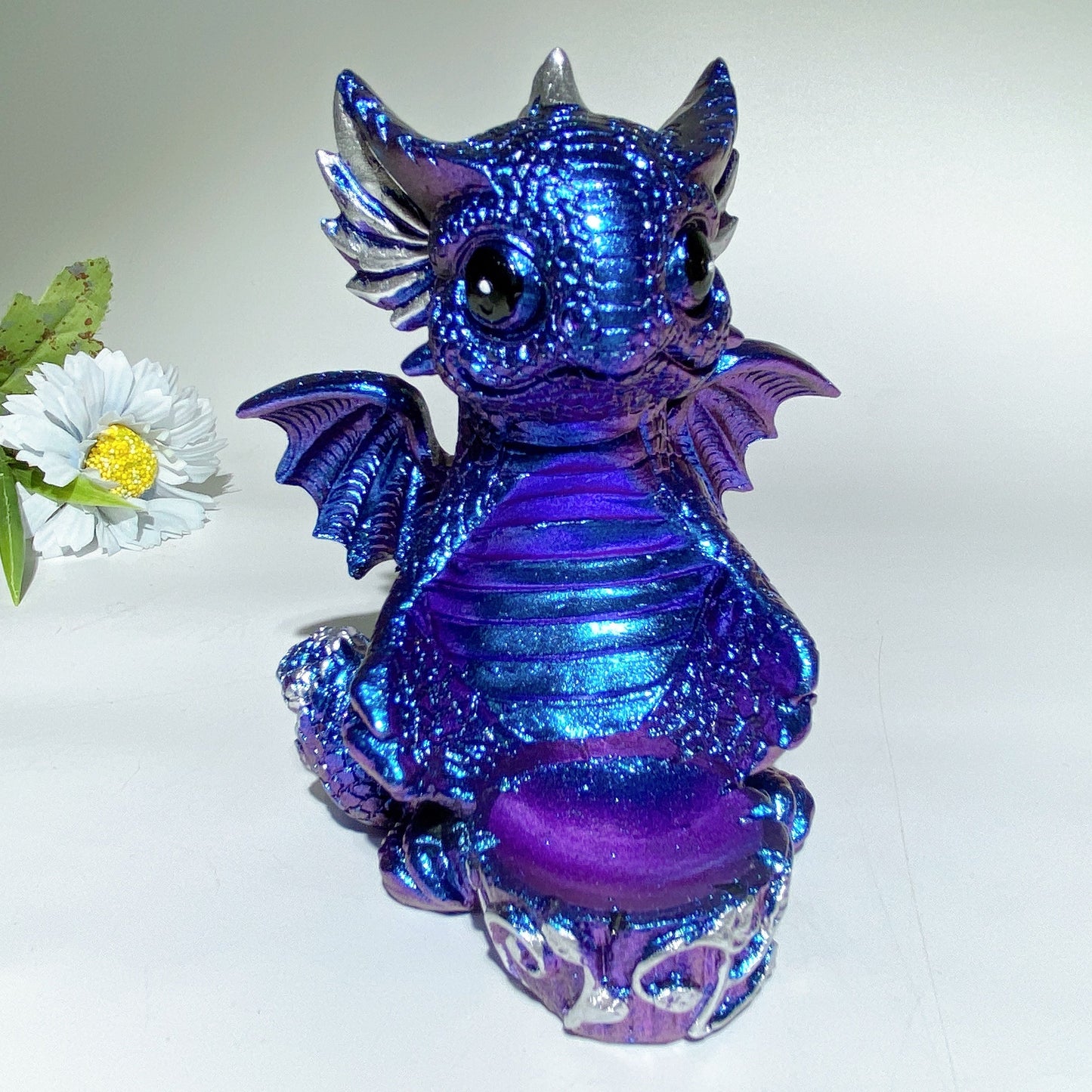 12cm Resin Dragon Stand for Sphere Crystal Healing Bulk Wholesale