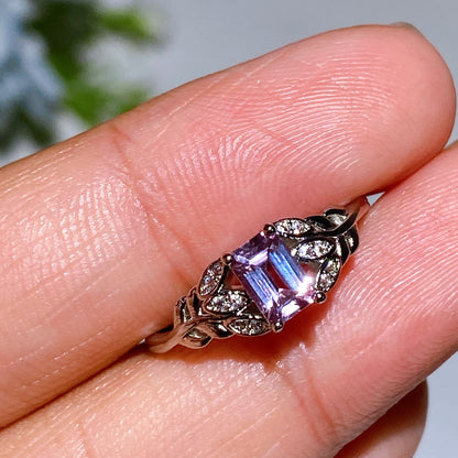 Cooper Silver Plated Crystal Ring Crystal Healing Bulk Wholesale