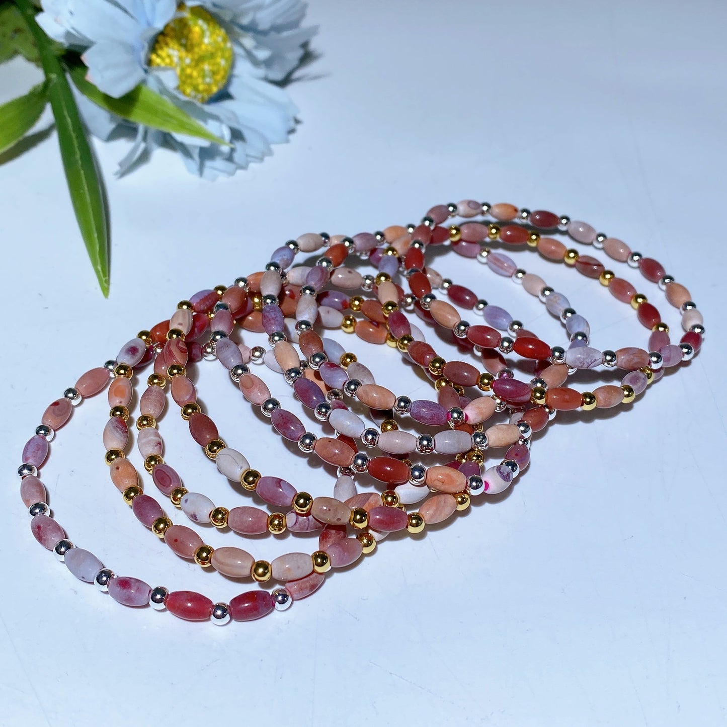 6mm Agate Bracelet Crystal Healing Bulk Wholesale