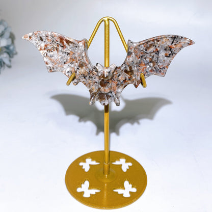 Yooperlite Bat Carving with Stand Crystal Healing Bulk Wholesale