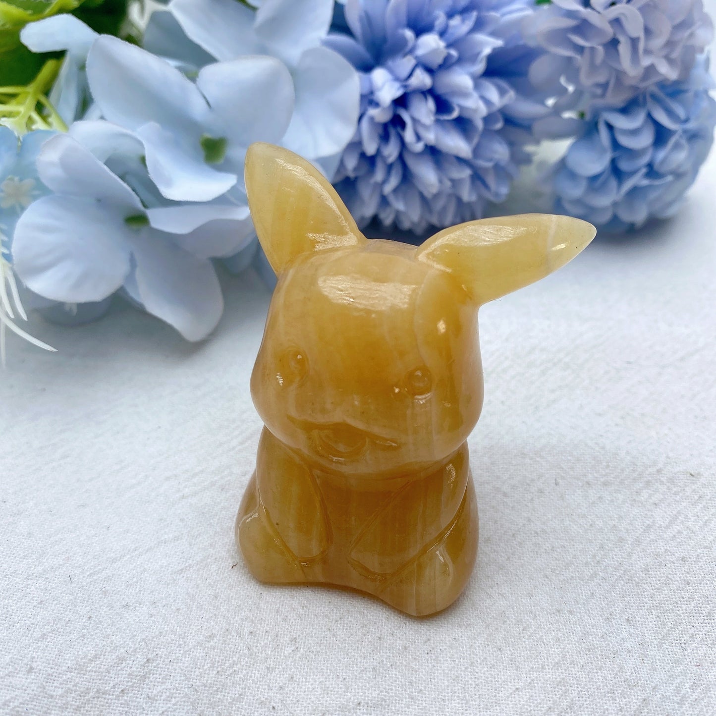 2.3" Mixed Crystal Pikachu Carving Bulk Wholesale