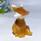 2.1"-2.3" Crystal Fox Carving Crystal Healing Bulk Wholesale