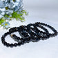 8mm Black Agate Bracelet Crystal Healing Bulk Wholesale