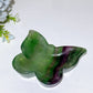 4.0" Fluorite Butterfly Bowl Carving Crystal Healing Bulk Wholesale