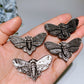 1.9” Silver Obsidian Butterfly Carving Crystal Healing Bulk Wholesale