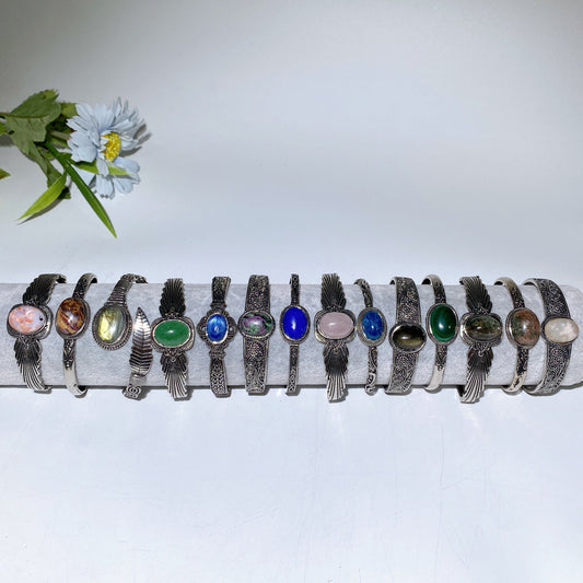 Adjustable Crystal Bangle Crystal Healing Bulk Wholesale