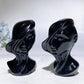 3.2" Black Obsidian Lady Carving Crystal Healing Bulk Wholesale