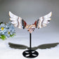 Mookite Mexican Onyx Wings Heart Carving with Stand Crystal Healing Bulk Wholesale