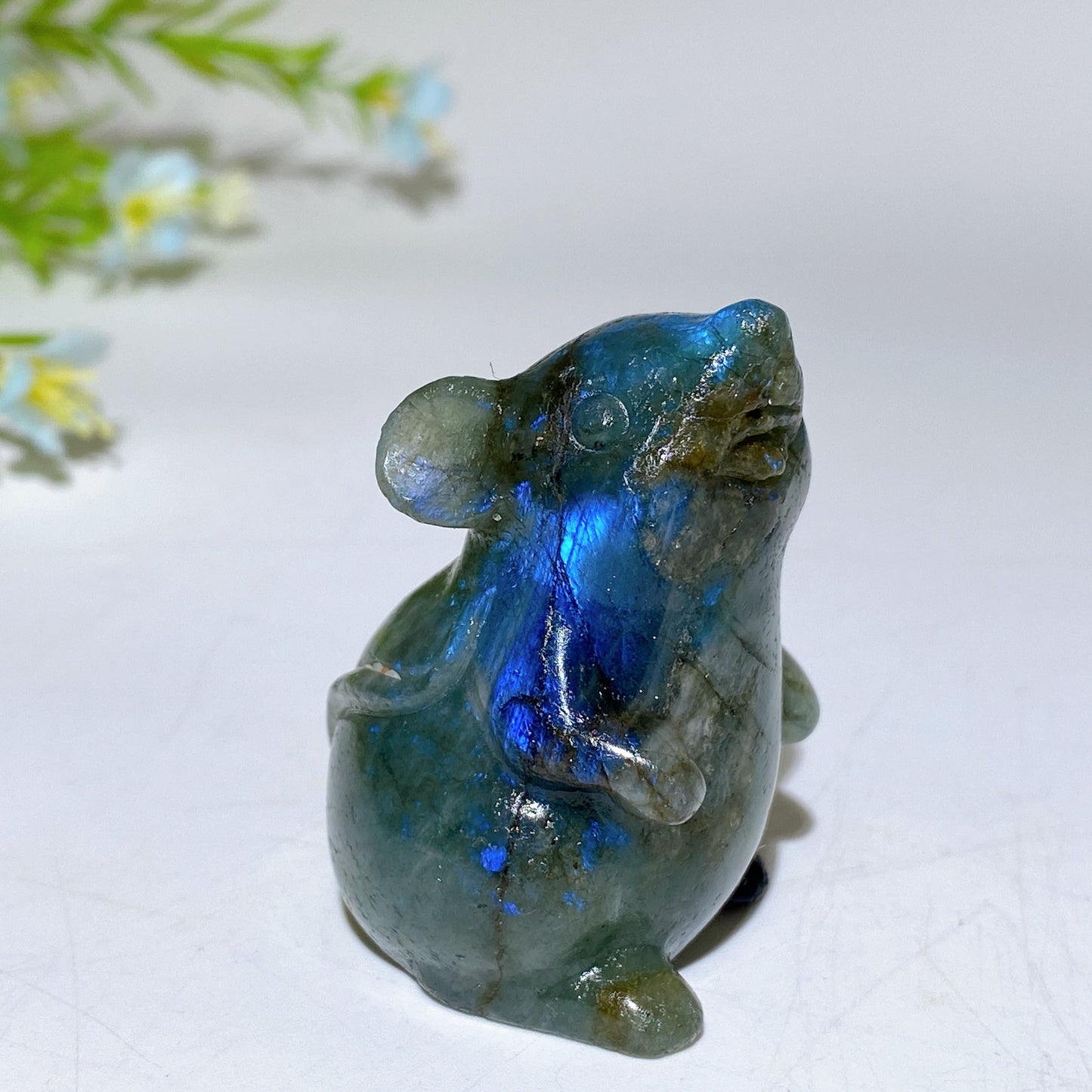 2.0" Crystal Mouse Carvings Crystal Healing Bulk Wholesale