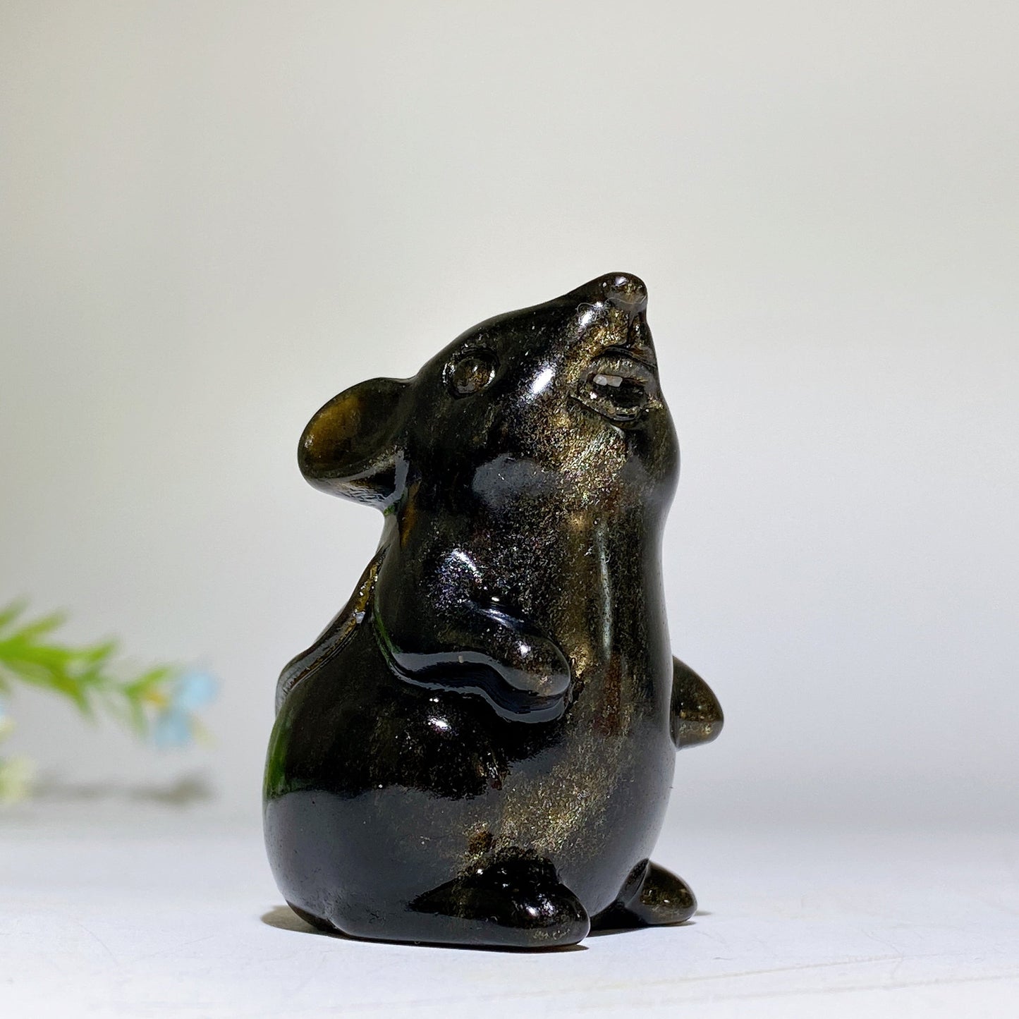 2.0" Crystal Mouse Carvings Crystal Healing Bulk Wholesale