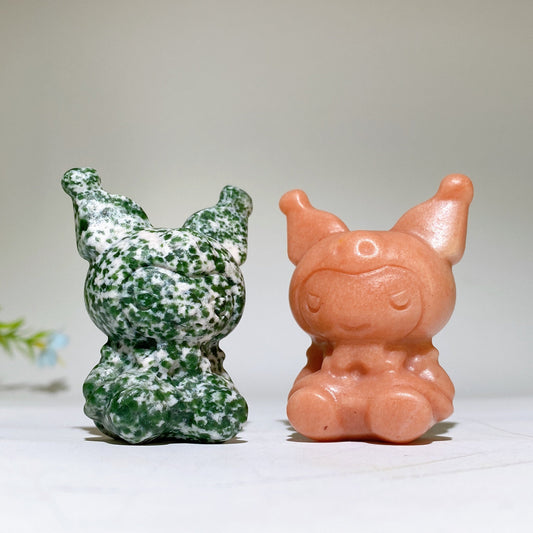 2.0" Crystal Melody Carvings Crystal Healing Bulk Wholesale