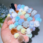 15cm Crystal with Colorful Pompon Phone Hanging Ornament Crystal Healing Bulk Wholesale
