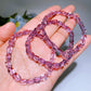 8mm Amethyst Iregular Faceted Bracelet Crystal Healing Bulk Wholesale