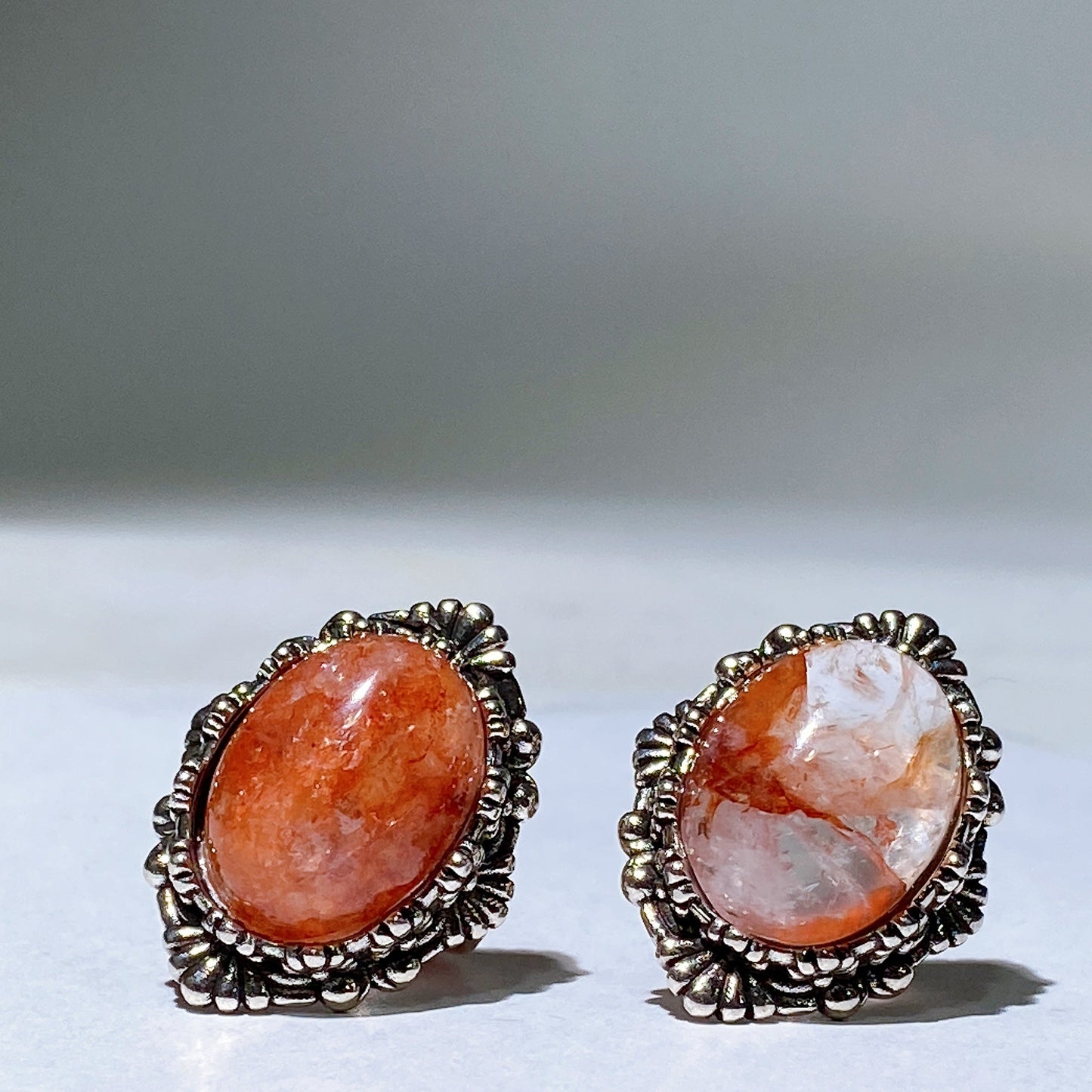 Amethyst Fire Quartz Ring Crystal Healing Bulk Wholesale